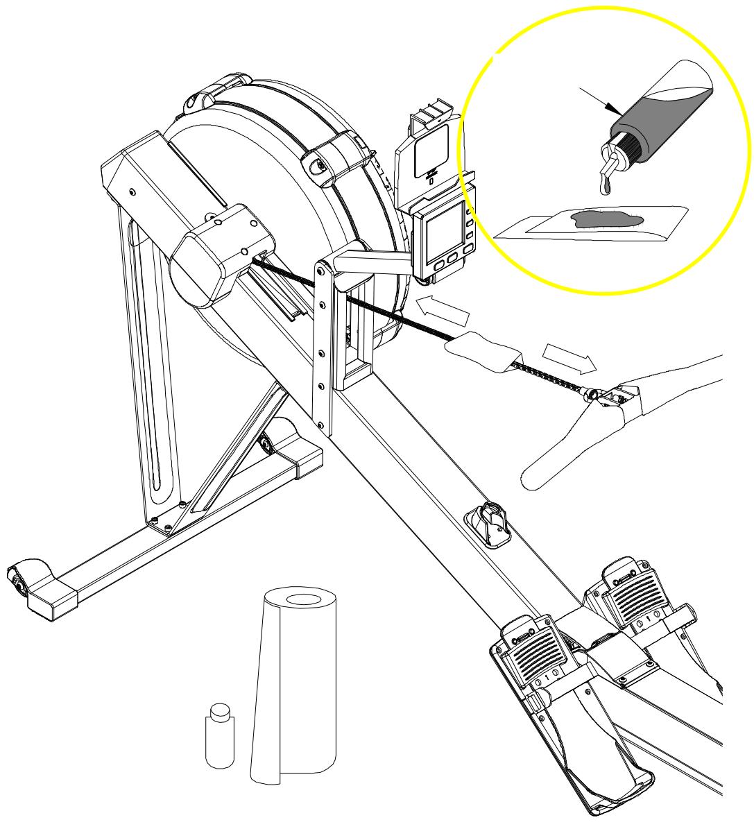CARE FITNESS CARE - AIR ROWER - NOTIZ: - 1