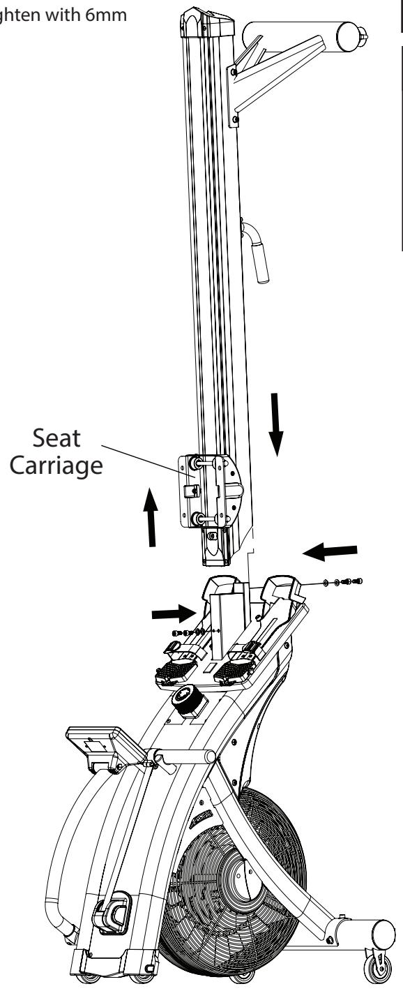 CARE FITNESS AIR-MAG magnétique - LUBRICATE BEFORE ASSEMBLY - 2
