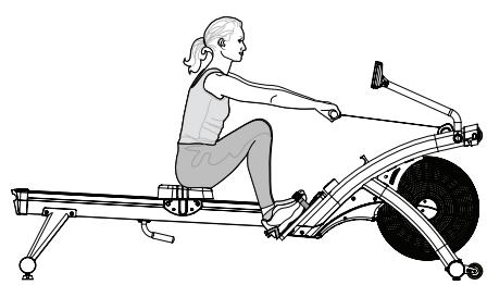 CARE FITNESS AIR-MAG magnétique - Zurücklagen beim „FINISH" - 1