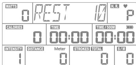 CARE FITNESS AIR-MAG magnétique - INTERVAL 20/10 - 4