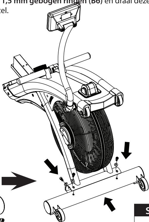 CARE FITNESS AIR-MAG magnétique - 2-2 De voorste stabilisator bevestigen - 2