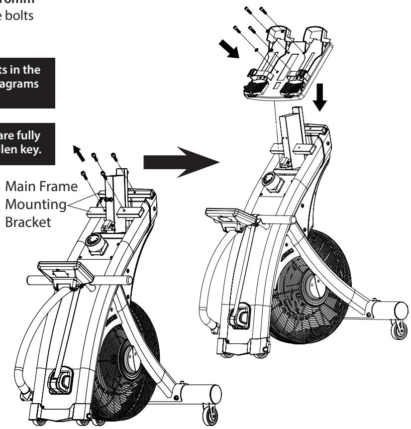 CARE FITNESS AIR-MAG magnétique - LUBRICATE BEFORE ASSEMBLY - 2