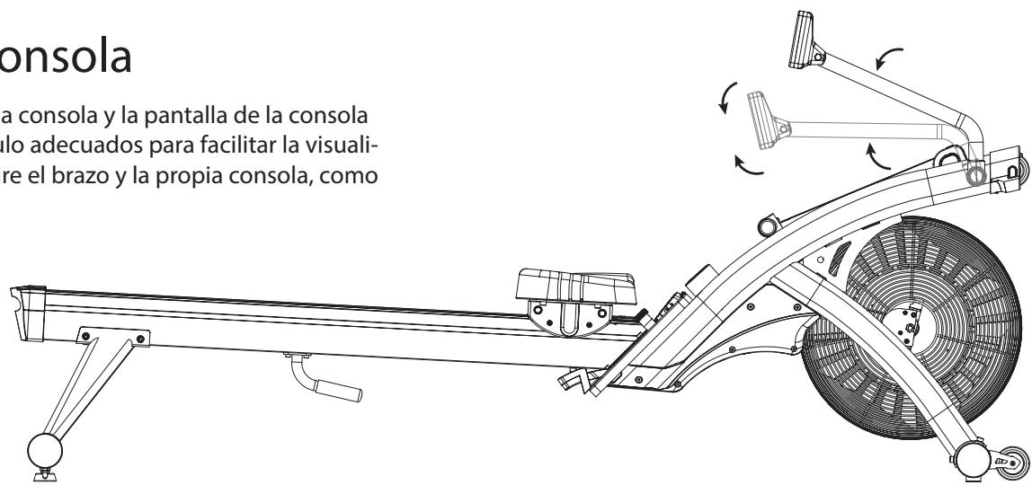 CARE FITNESS AIR-MAG magnétique - Ajustar la consola - 1
