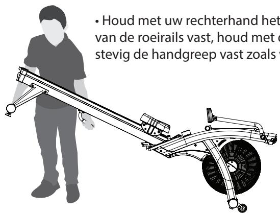 CARE FITNESS AIR-MAG magnétique - UW ROEIAPPARAAT UITKLAPPEN - 2