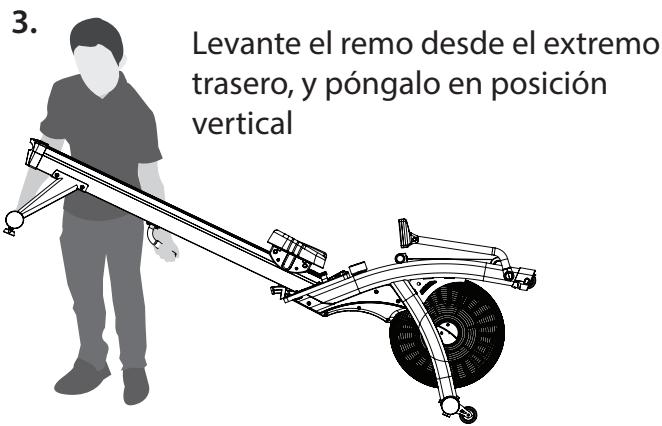CARE FITNESS AIR-MAG magnétique - TO FOLD-UP YOUR ROWER - 3
