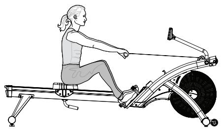 CARE FITNESS AIR-MAG magnétique - Zurücklagen beim „FINISH" - 2