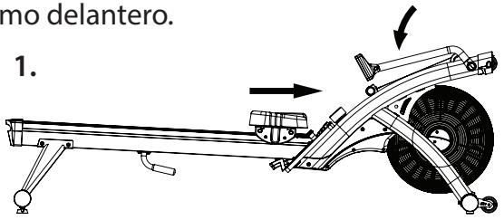 CARE FITNESS AIR-MAG magnétique - TO FOLD-UP YOUR ROWER - 1
