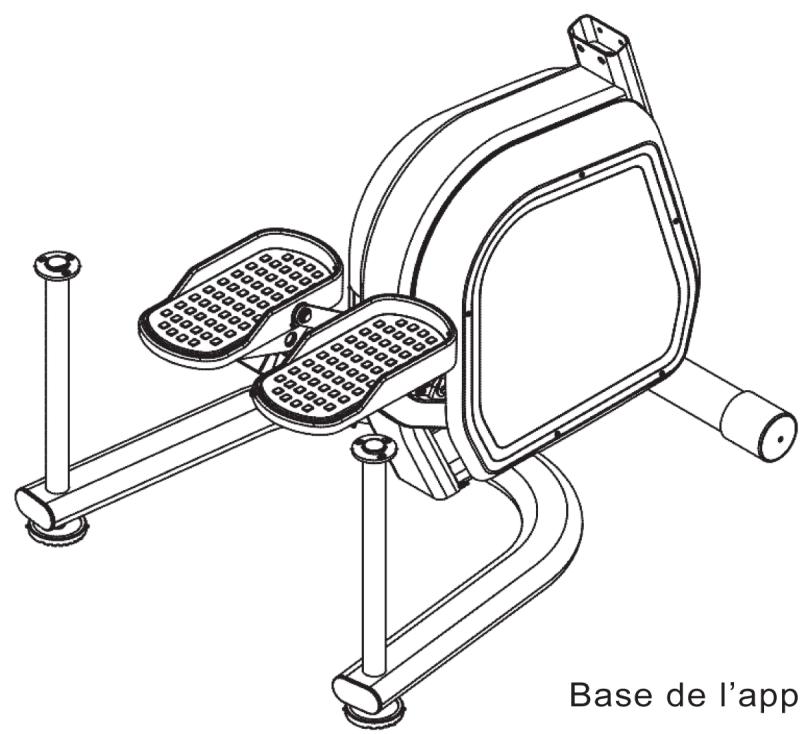 CARE FITNESS Star-Climber II - Listedespiècespré-assemblées - 1