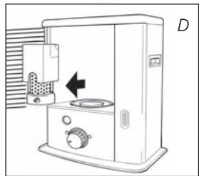 ZIBRO RS – 122 - A INSTALLING THE HEATER - 4