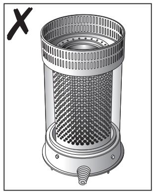 ZIBRO RS – 122 - BURNING OF THE HEATER - 1