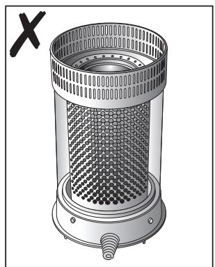 ZIBRO RS-24 - D BURNING OF THE HEATER - 1