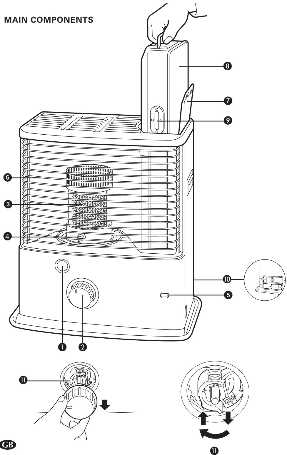ZIBRO RS-30 - MAIN COMPONENTS - 1