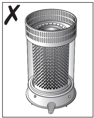 ZIBRO RS-30 - BURNING OF THE HEATER - 1