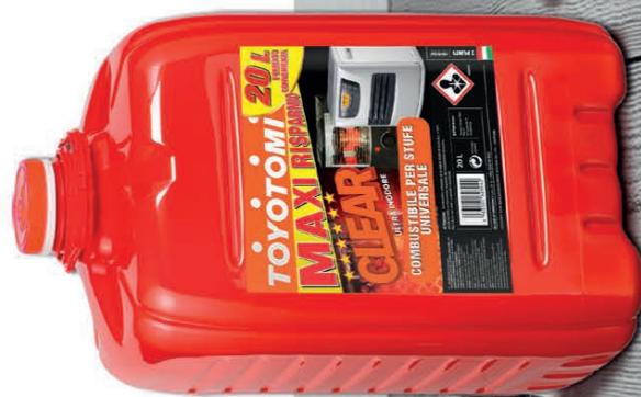 ZIBRO RS-2222 - OTTIENI 1 ANNO DI GARANZIA AGGIUNTIVA TOYOTOMI, il primo produttore al mondo di stufe a paraffina con i loro marchi ZIBRO, KEROSUN e TOYOSET, raccomanda l'uso dei combustibili liquidi TOYOTOMI. - 3