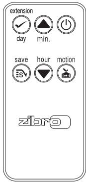 ZIBRO LC-150 - ANVÄNDA RÖRELSESENSORN - 2