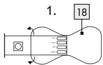 LIVARNO home Ruban LED, 3 m - WARNING! LEBENSGEFAHR DURCH ELEKTRISCHEN SCHLAG! - 1