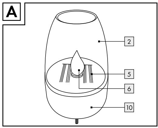 LIVARNO Torche ou balise solaire à LED, effet flamme - 8