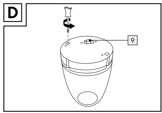 LIVARNO Torche ou balise solaire à LED, effet flamme - 10
