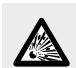 LIVARNO home Lampe LED portable - Indicaciones de seguidad sobre las pilas/baterias - 1