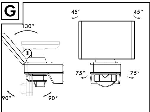 LIVARNO Projecteur extérieur à LED - 10