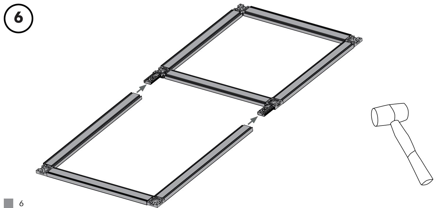 LIVARNO Porte-moustiquaire coulissante en aluminium, 120 x 240 cm - 50