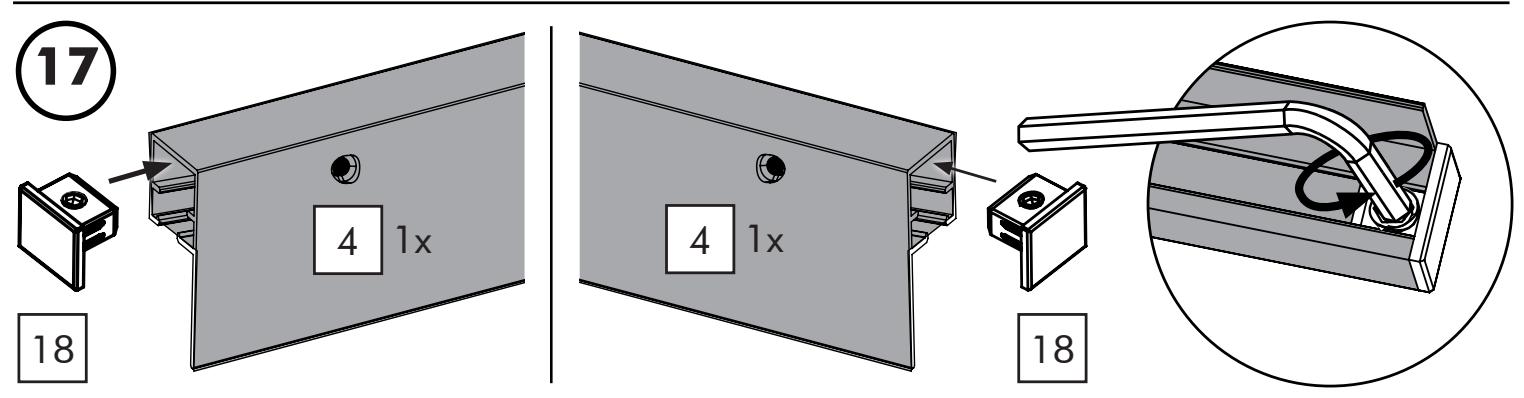 LIVARNO Porte-moustiquaire coulissante en aluminium, 120 x 240 cm - 61