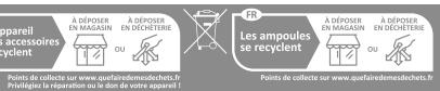 LIVARNO Lampadaire à LED - - Entsorgung - 6