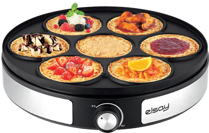 ELSAY Crêpière Elsay 2 en 1 avec Plaque réversible - MODE D'EMPLOI   Crépière électrique   • FHCR-006 - 1