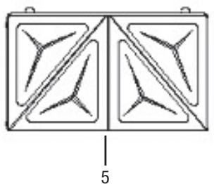 ELSAY Croque gaufrier  plaques réversibles - PT SANDUICHEIRA/MAQUNA DE WAFFLES · S-6228 - 2