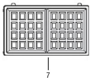 ELSAY Croque gaufrier  plaques réversibles - PT SANDUICHEIRA/MAQUNA DE WAFFLES · S-6228 - 4