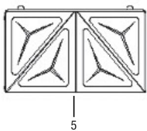 ELSAY Croque gaufrier  plaques réversibles - APARAT ZA TOPLE SENDVICE IN VAFLJE • S-6228 - 2