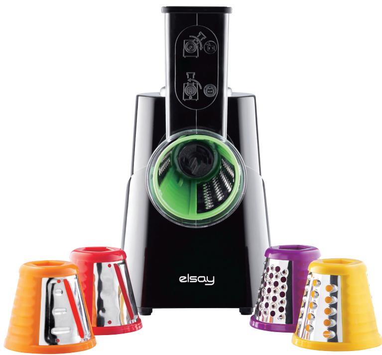 ELSAY XJ-14401 - MODE D'EMPLOI Râpeur éminceur • XJ-14401 - 1