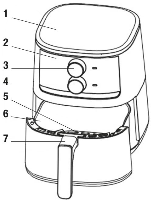 ELSAY sans huile à air pulsé - AF-311 - INSTRUCCIONES TRADUCIDAS A PARTIR DE LAS INSTRUCCIONES ORIGINALES - 1