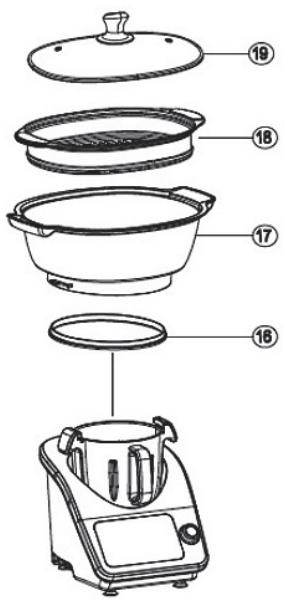 ELSAY Robot multifonction connecté Elsay l'Expert cuisine - LES DIFFÉRENTS ACCESSOIRES ET LEURS UTILISATIONS - 10