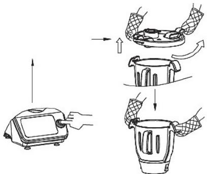 ELSAY Robot multifonction connecté Elsay l'Expert cuisine - PRÉCISION SUR LES DIFFÉRENTS COUVERCLES - 5