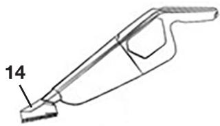 ELSAY 2 en 1 - ZL9032Q - b) Aspirateur à main - 2