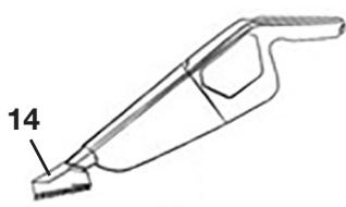 ELSAY 2 en 1 - ZL9032Q - b) Aspirador de mão - 2