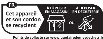 ELSAY EG-4726 - ATTENTION : AVANT TOUT NETTOYAGE ET MAINTENANCE, DEBRANCHEZ L'APPAREIL DU RESEAU ELECTRIQUE - 2