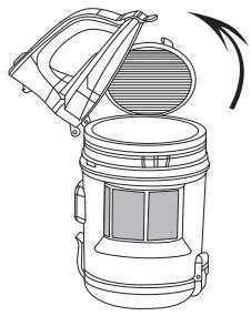 ELSAY JL-C3801ZY - Czyszczenie małego filtra - 1