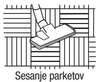 ELSAY JL-C3801ZY - 2) Namestitev teleskopske cevi in dodatnih nastavkov - 3