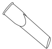 ELSAY JL-C3801ZY - Bocal de sução plano - 1