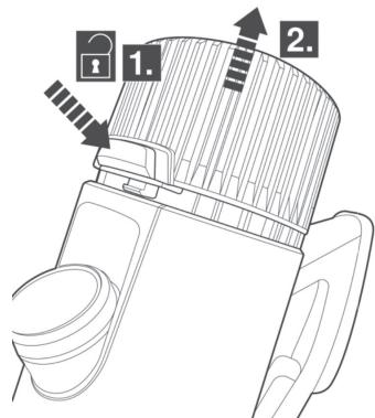 ELSAY ZL9051 - Instalação ou remoção da bateria - 1