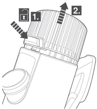 ELSAY ZL9051 - Installation ou retrait de la batterie - 1