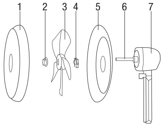 ELSAY ELVEL480KE - b. Montagem da ventoinha - 1