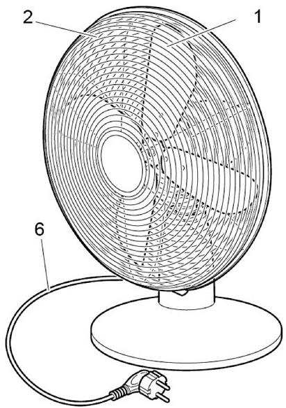 ELSAY FT-30MC - Ventilateur de table • FT-30MC - 2