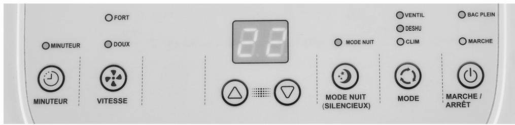 ELSAY JHS-A016 - UTILISATION DU PANNEAU DE CONTROLE - 1