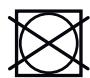 FESTOOL ExoActive EXO 18-Basic - Washing symbols - 3