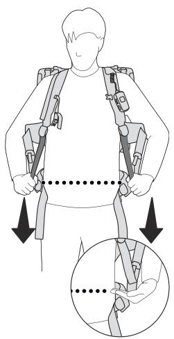 FESTOOL ExoActive EXO 18-Basic - Eksoskeletonin pukeminen ja säätäminen - 3