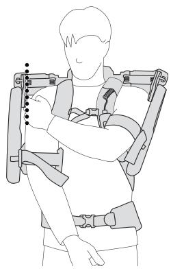 FESTOOL ExoActive EXO 18-Basic - Position des épaules - 1