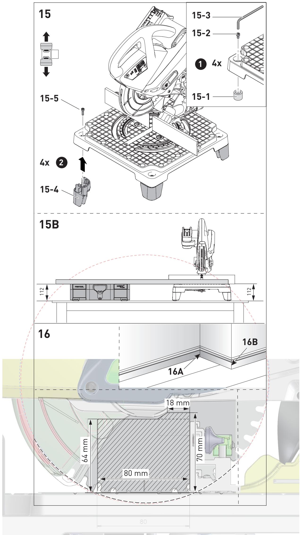 FESTOOL SYMMETRIC SYMC 70 EB-Basic - SYMc 70 EB - 25